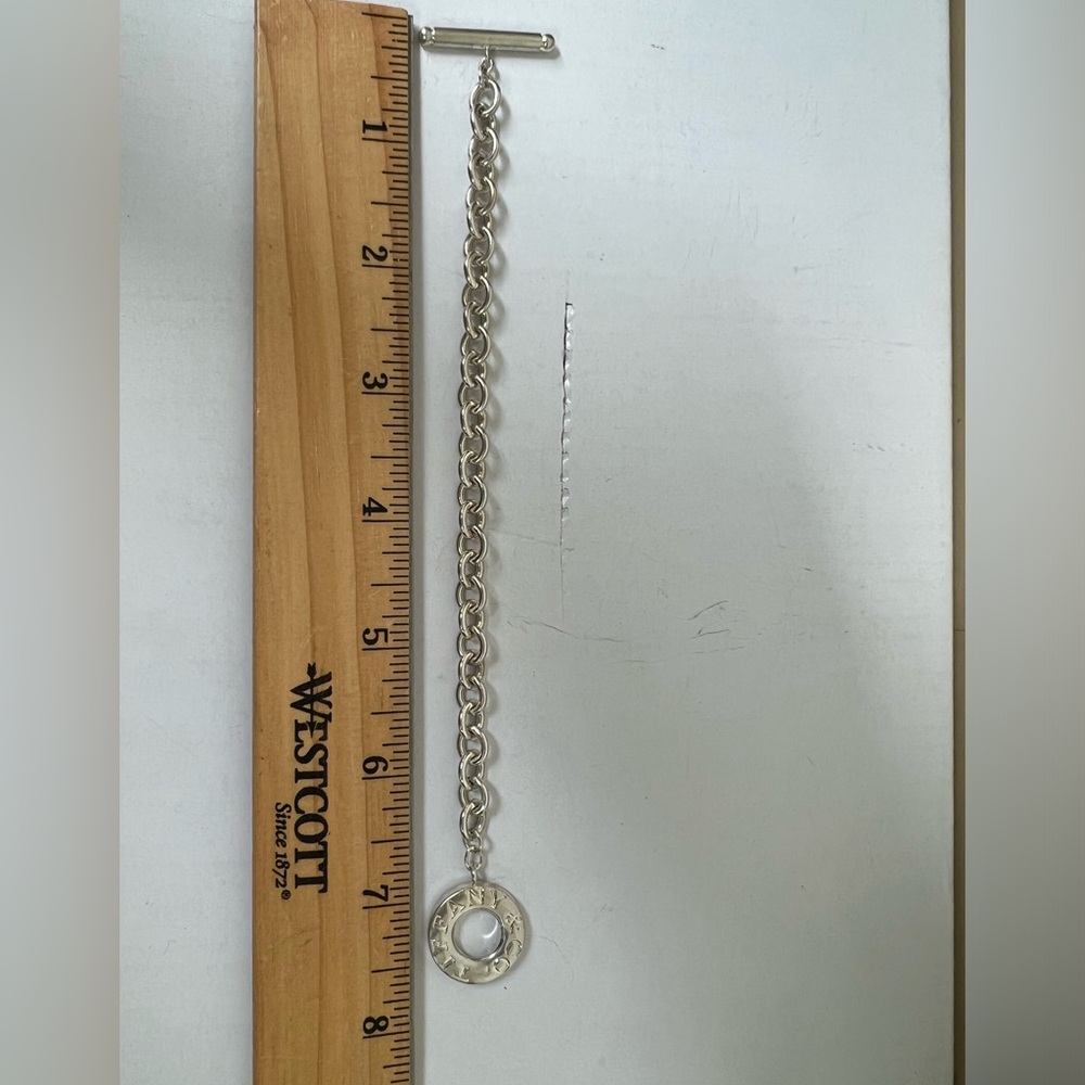 🔴Authentic TIFFANY & CO Sterling Silver Toggle Link Bracelet 🔴 - Picture 7 of 7